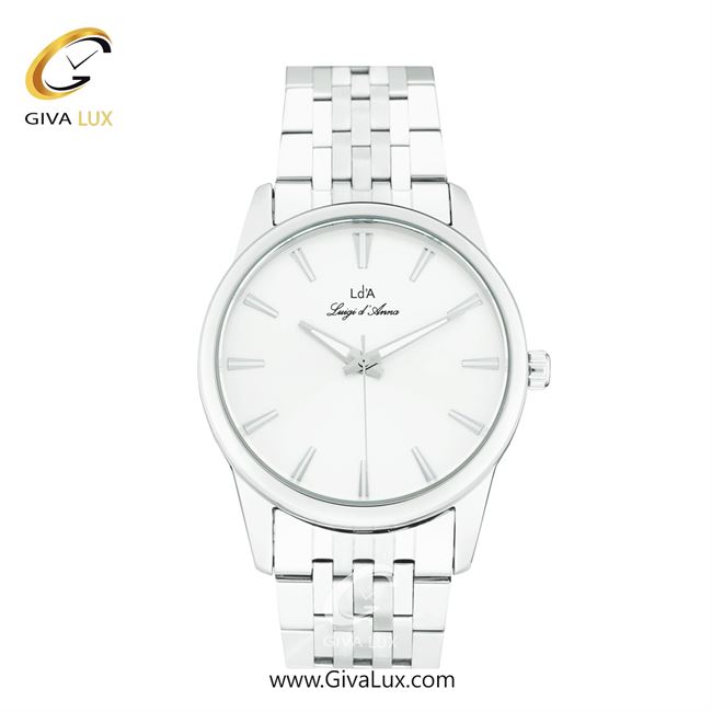 ساعت مچی اورجینال زنانه LdA | لوئیجی د آنا | Luigi d'Ana نقره ای | نقره ای| نقره ای| کد رفرنس 2483